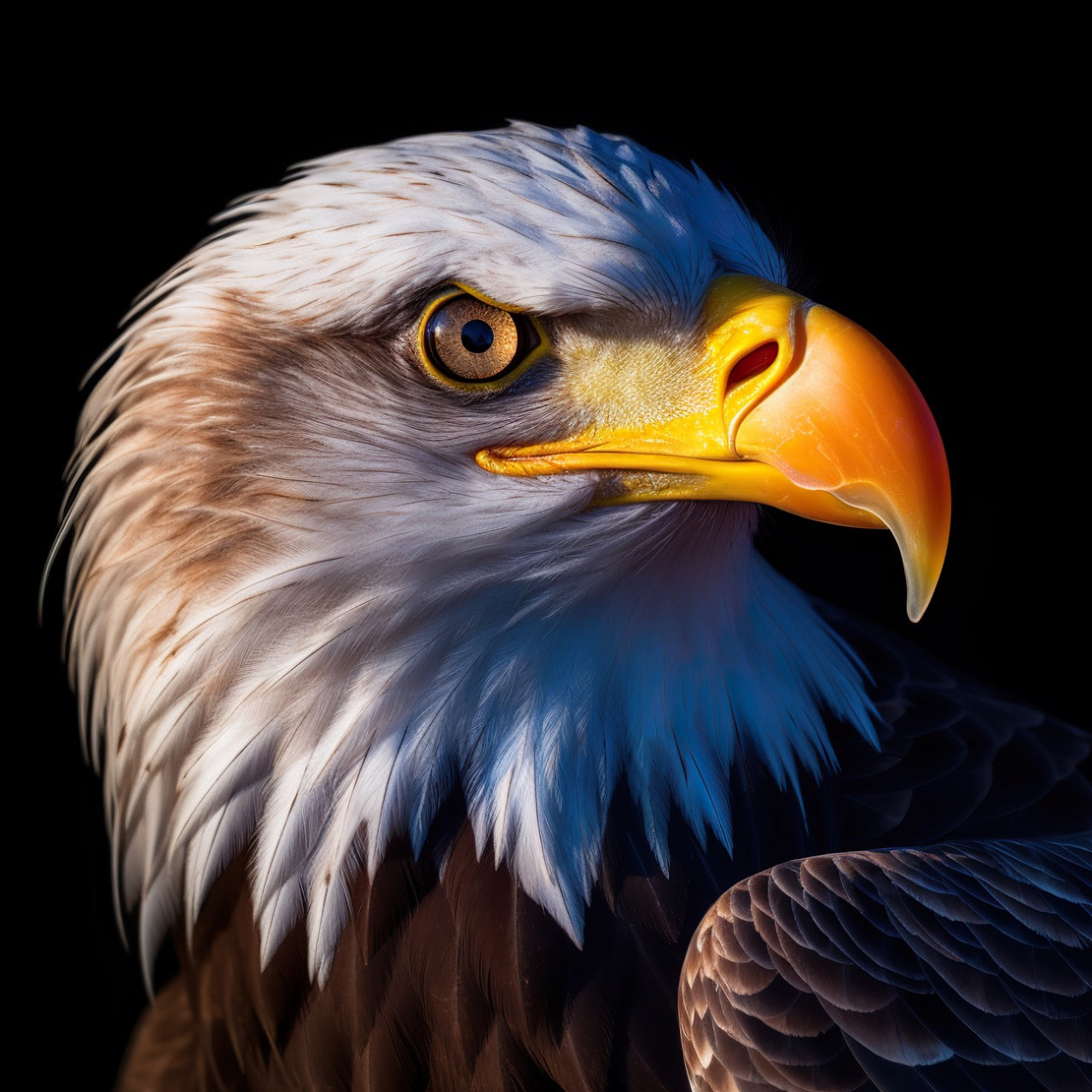 Bald Eagle Headshot