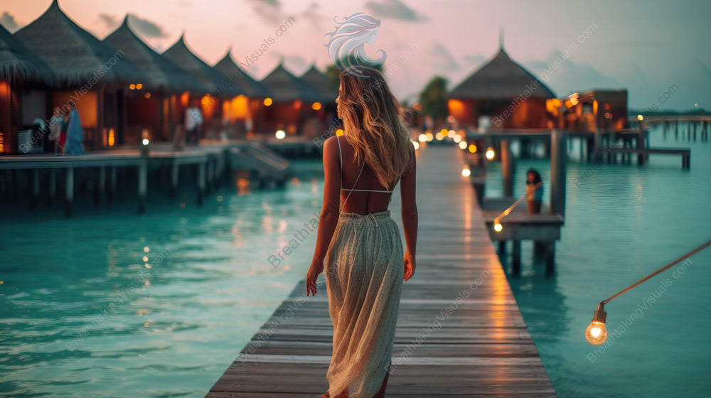 Evening by the Water Bungalows